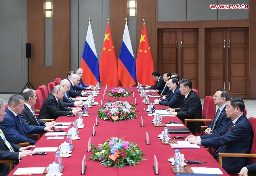 (BRF)CHINA-BEIJING-XI JINPING-RUSSIAN PRESIDENT-TALKS (CN)