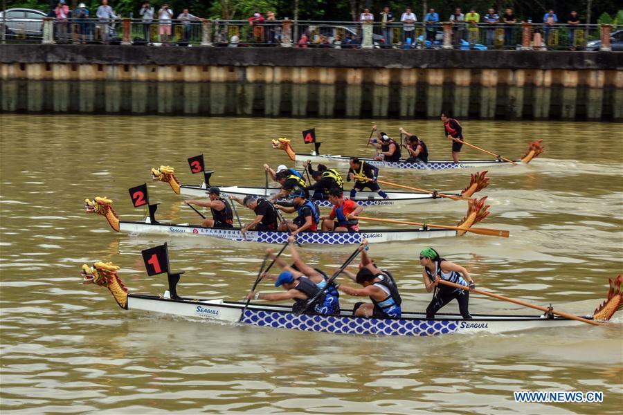 (SP)MALAYSIA-KOTA TINGGI-DRAGON BOAT REGATTA