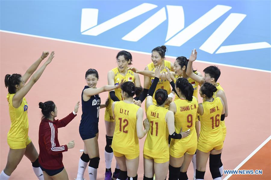 (SP)CHINA-NINGBO-VOLLEYBALL-FIVB NATIONS LEAGUE-CHN VS BUL (CN)