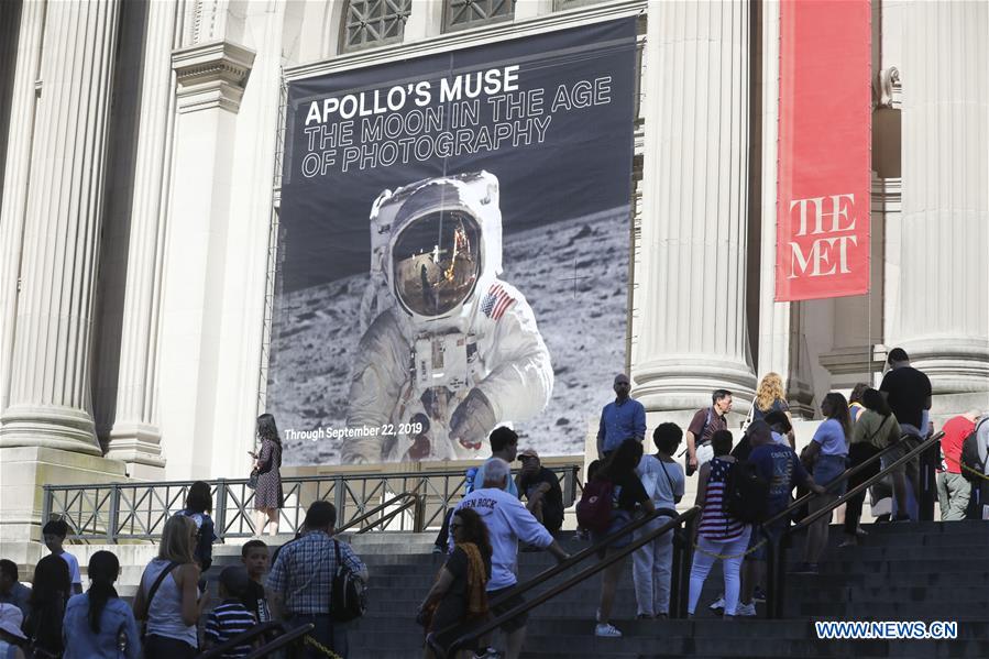 U.S.-NEW YORK-EXHIBITION-MOON-PHOTOGRAPHY