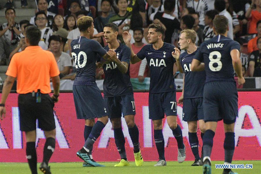 (SP)SINGAPORE-SOCCER-INTERNATIONAL CHAMPIONS CUP-JUVENTUS-TOTTENHAM HOTSPUR