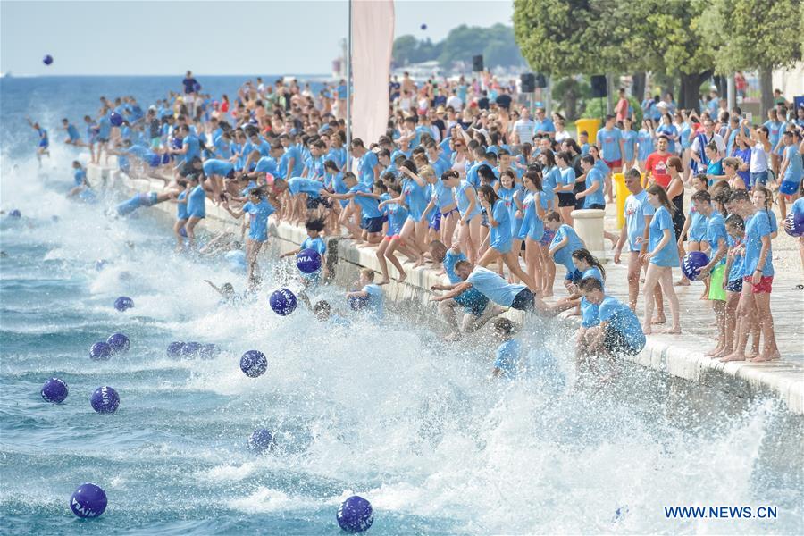 CROATIA-ZADAR-MILLENNIUM JUMP