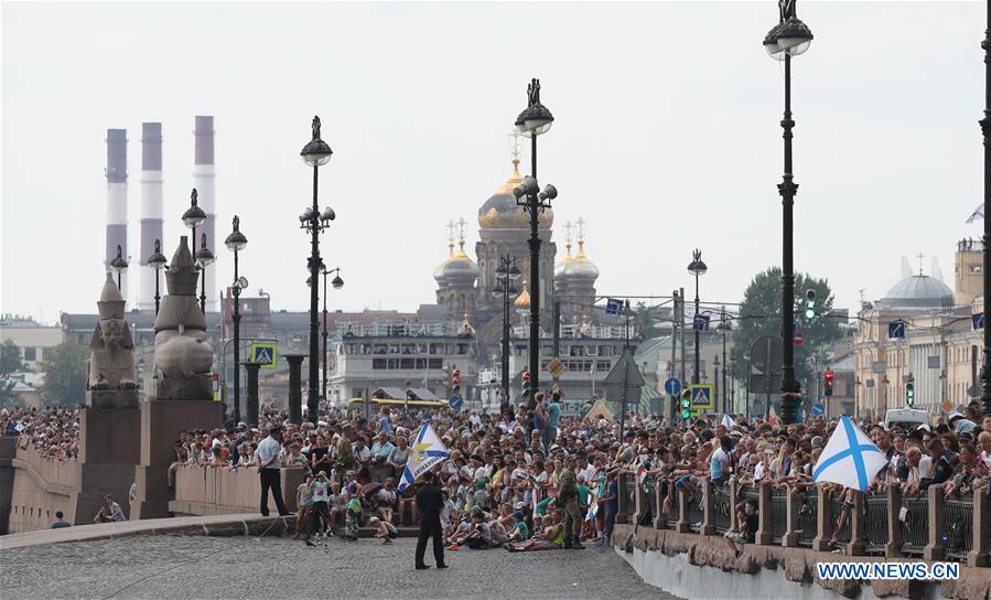 RUSSIA-ST. PETERSBURG-NAVY DAY