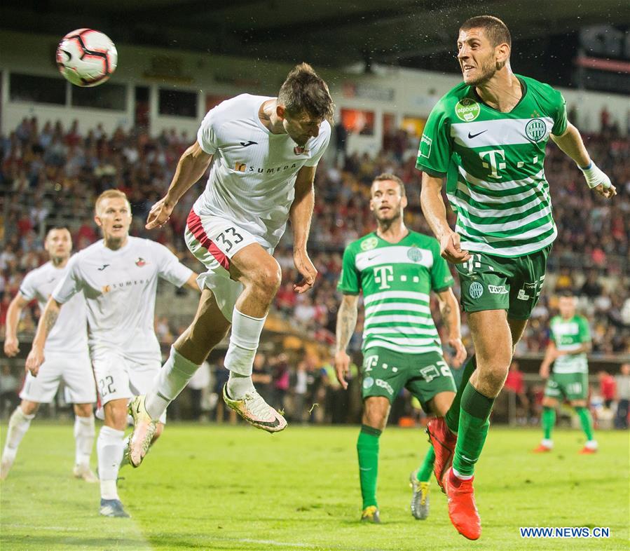 (SP)LITHUANIA-MARIJAMPOLE-SOCCER-EUROPA LEAGUE PLAY-OFF-SUDUVA VS FERENCVARROS