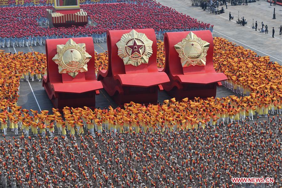 (PRC70Years)CHINA-BEIJING-NATIONAL DAY-CELEBRATIONS (CN)