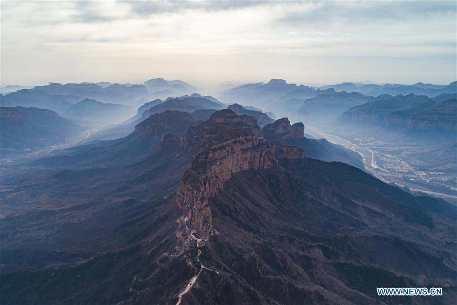 CHINA-HEBEI-HANDAN-SCENERY-AERIAL VIEW (CN)