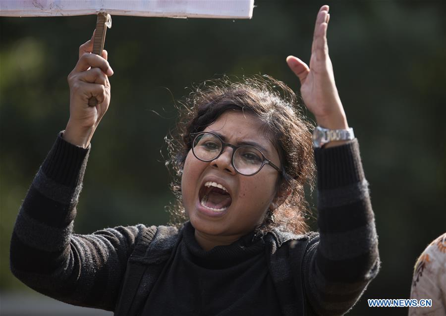 INDIA-NEW DELHI-RAPE-AND-MURDER CASE-PROTEST