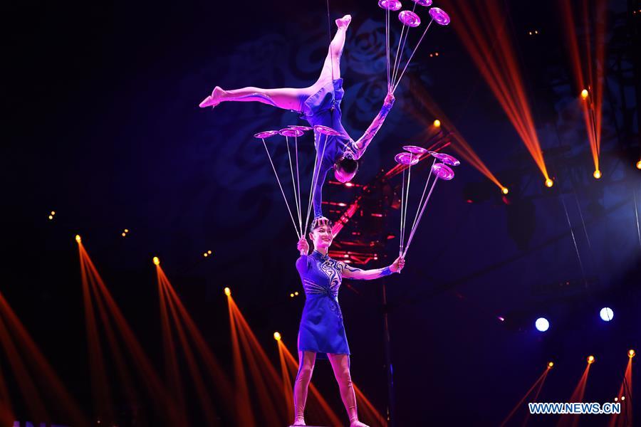 MONACO-MONTE-CARLO INTERNATIONAL CIRCUS FESTIVAL-CHINESE ACROBATS