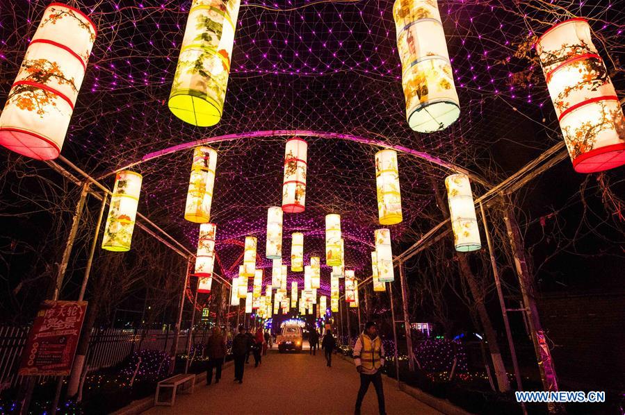 #CHINA-SPRING FESTIVAL-ILLUMINATION INSTALLATIONS (CN)