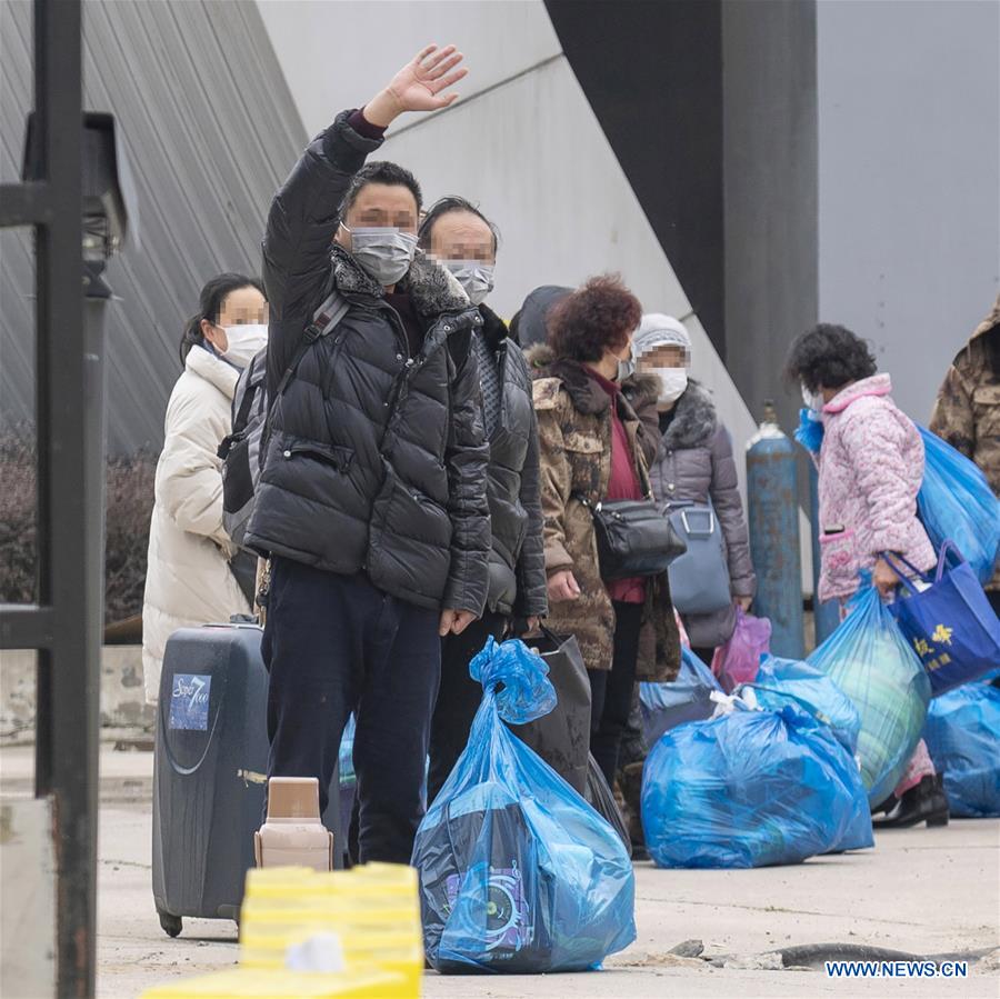 CHINA-HUBEI-WUHAN-CURED PATIENTS-DISCHARGE (CN)