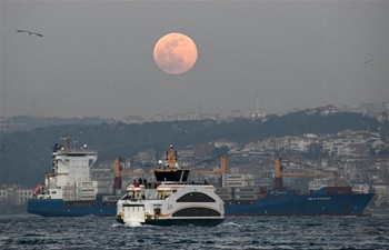 Full moon seen across world