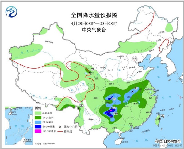 周末雨不休！南北方同迎大范围降水